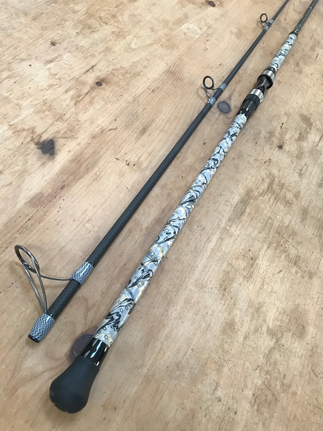 Bushido 3K 40# Striper 2pc Spinning Aquidneck Island Rod Builders Bushido 3K 40# Striper 2pc Spinning Aquidneck Island Rod Builders